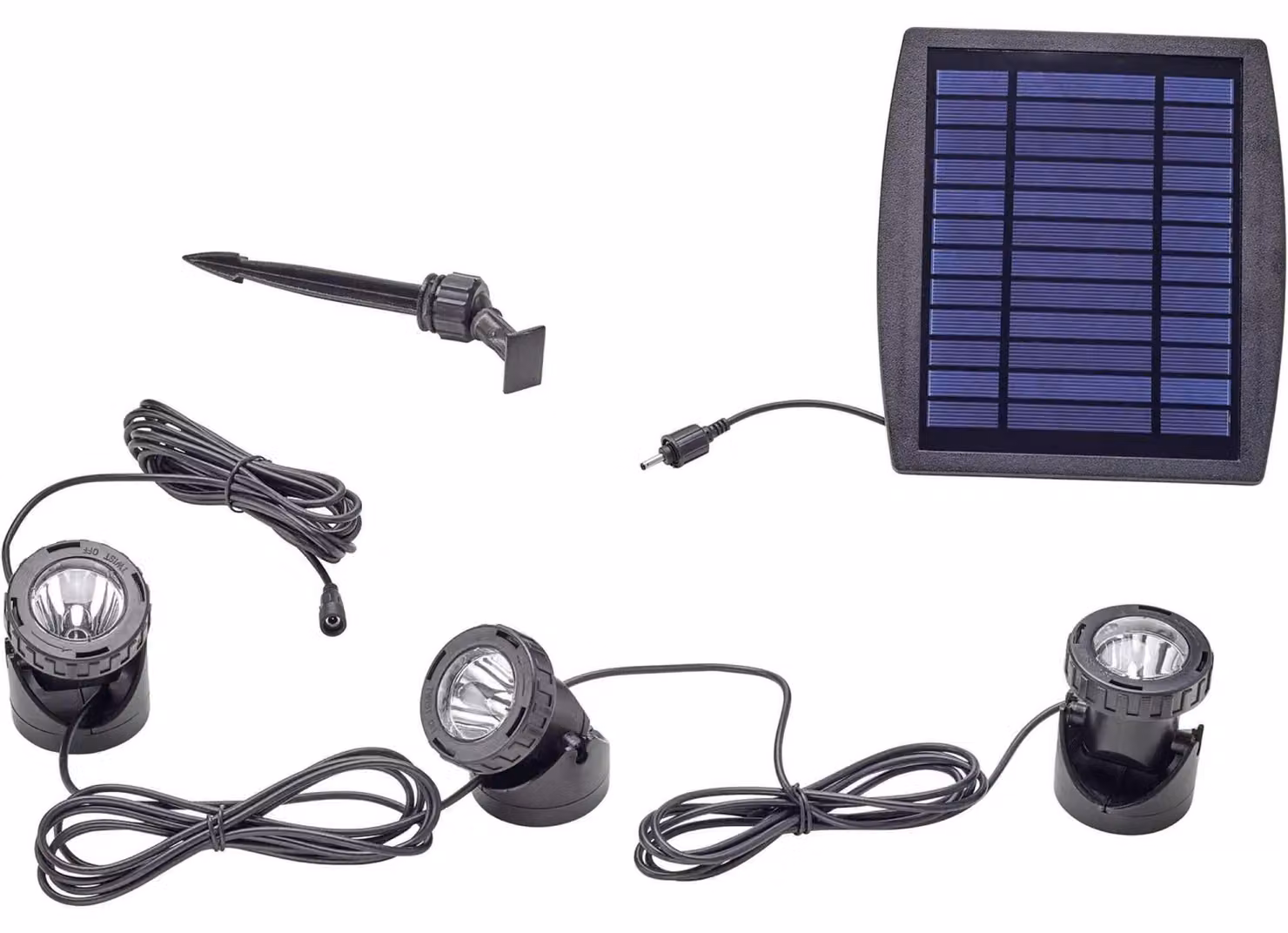 Set LED Pontec PondoSolar 3