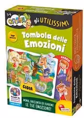 Gioco educativo Tombola delle Emozioni Lisciani multicolore per bambini da 3 a 6 anni