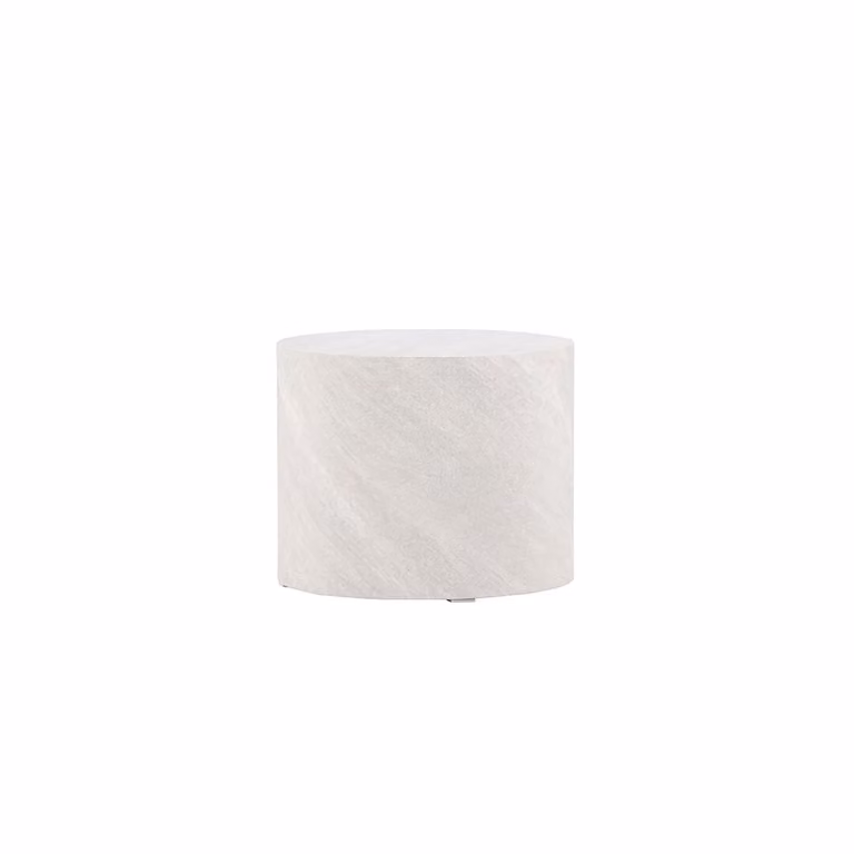 Tavolino York Ø50cm grigio.