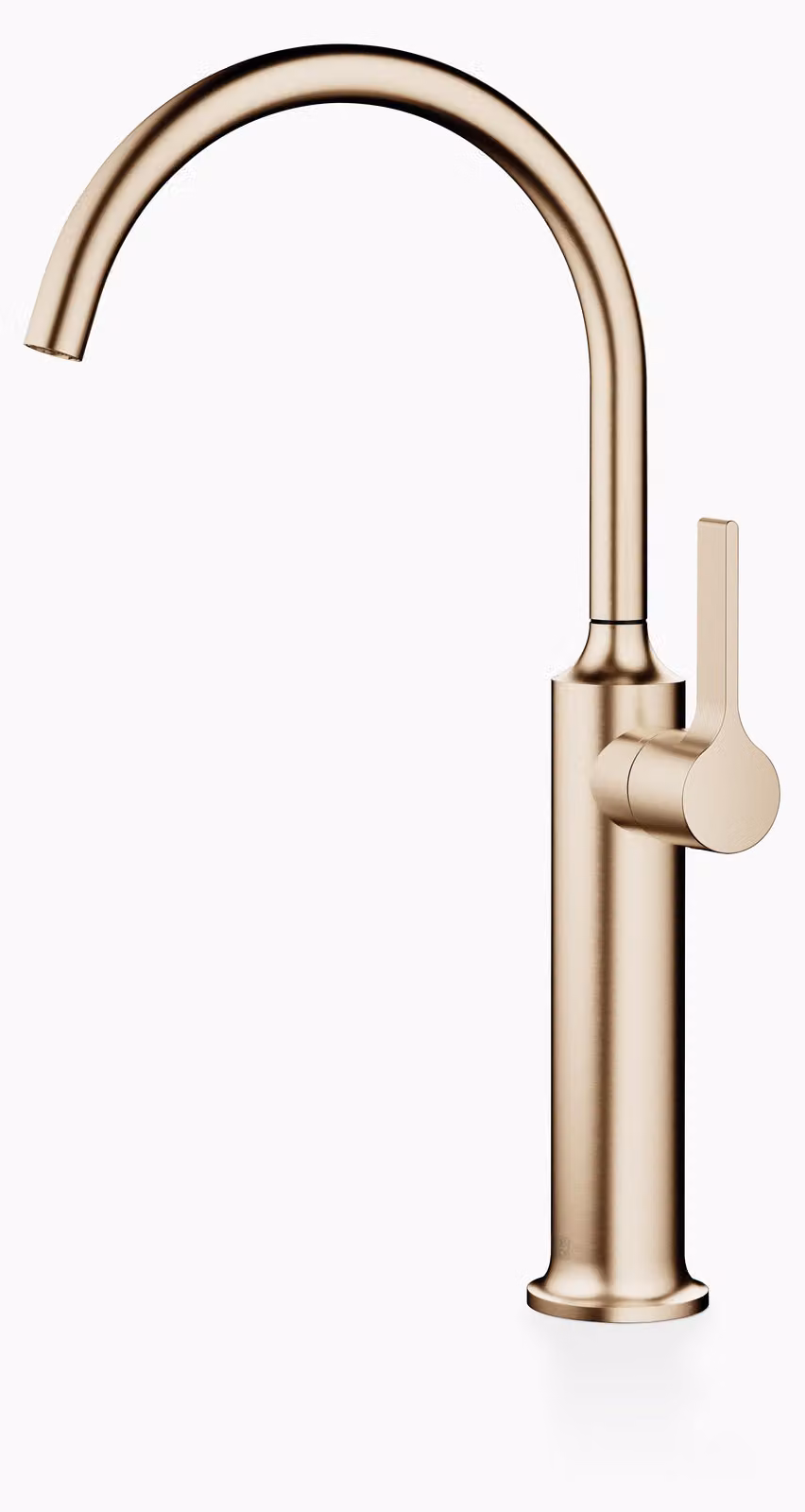 Dornbracht VAIA Mitigeur monocommandé pour lavabo avec pied surélevé sans vidage, saillie 201 mm, 33534809-46, 33534809-46