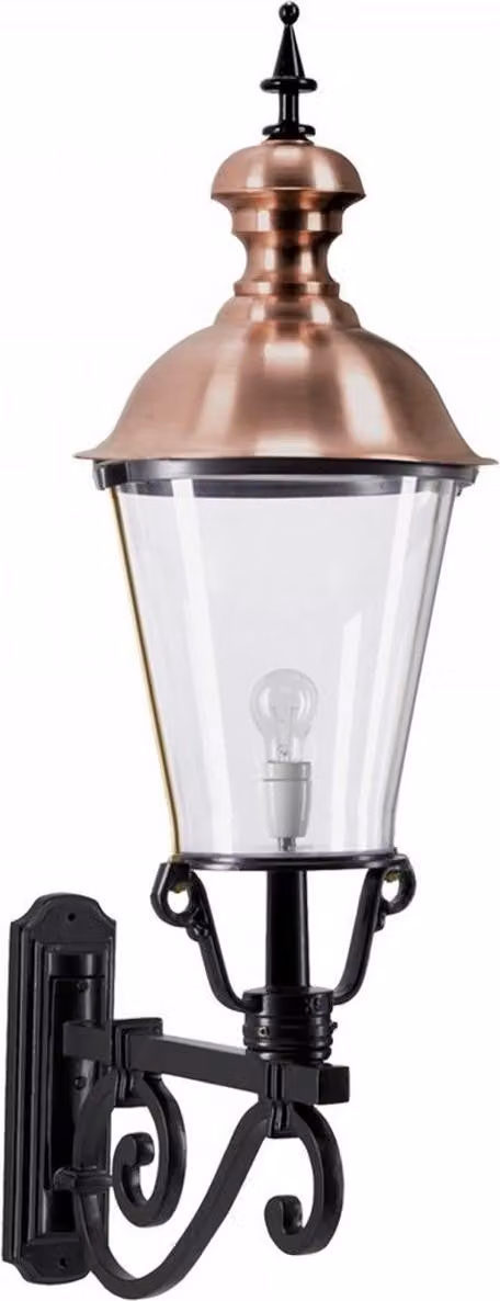 Casa Padrino Applique da esterno in stile liberty 37 x 62 x H. 110 cm - Vari colori - Illuminazione esterna