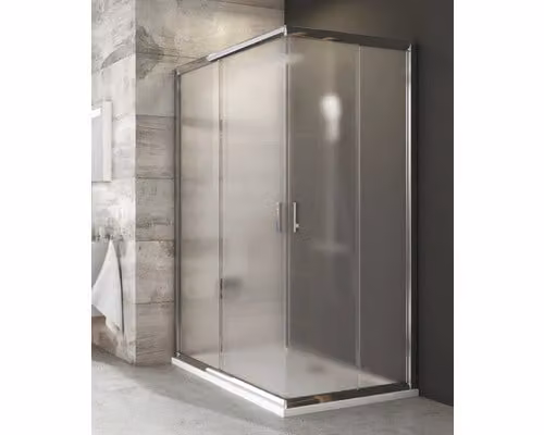 Cabina doccia laterale con ingresso angolare RAVAK Blix BLRV2K 110 cm Gloss+Grape 1XVD0C00ZG