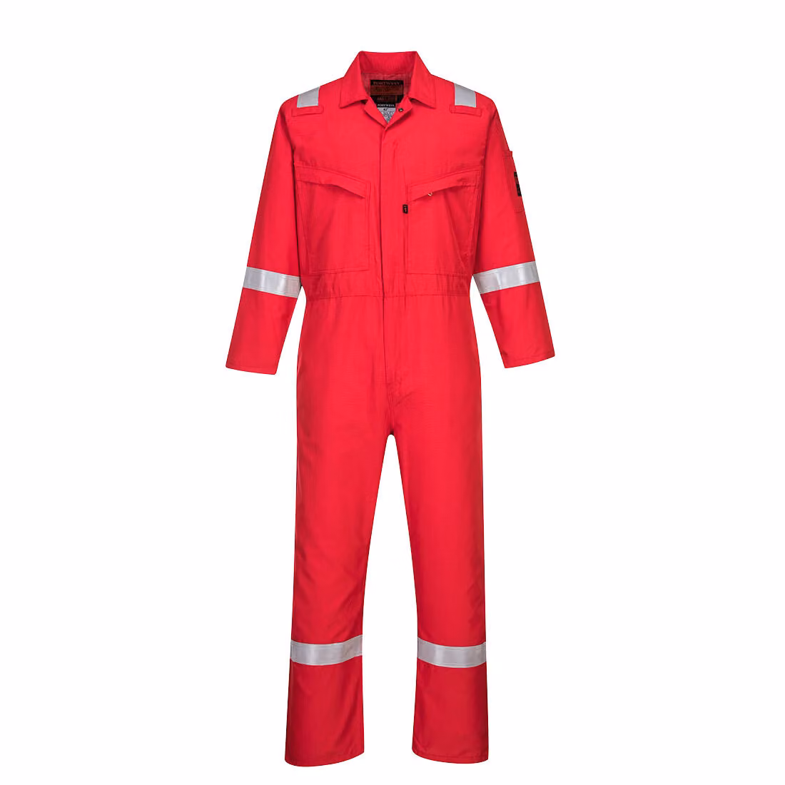 Portwest AF73 Araflame Silver Tuta rossa taglia 34