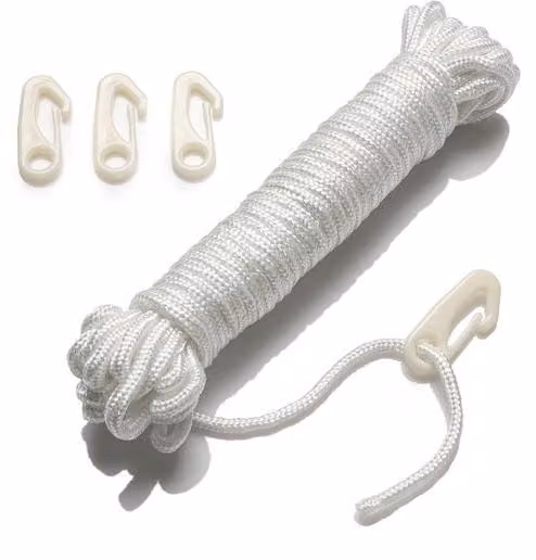 Nastro per bandiere resistente – antistrappo e resistente alle intemperie – 15 metri