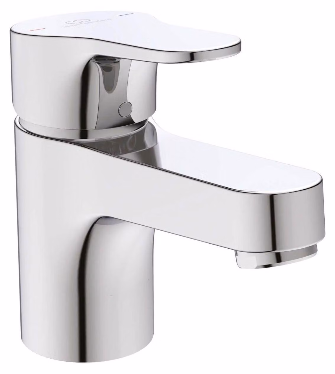 Rubinetto per lavabo H60 CERABASE con scarico in metallo gar. Uscita 106mm cromo cromo