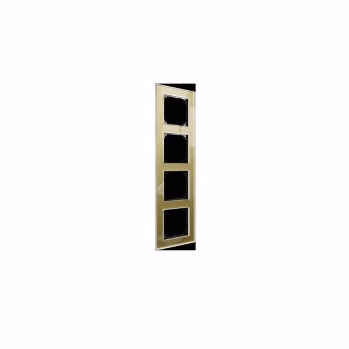 Cornice in vetro vero Merten a 4 scomparti MEG4040-2341