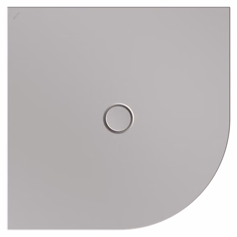 BetteFloor Corner receveurs de douche quart de cercle avec BetteGlasur Plus, 1000x1000mm, 5451-413PLUS, 5451-413PLUS