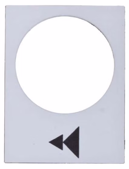 Etichetta simbolo Schneider Electric ws ZB2BY4903