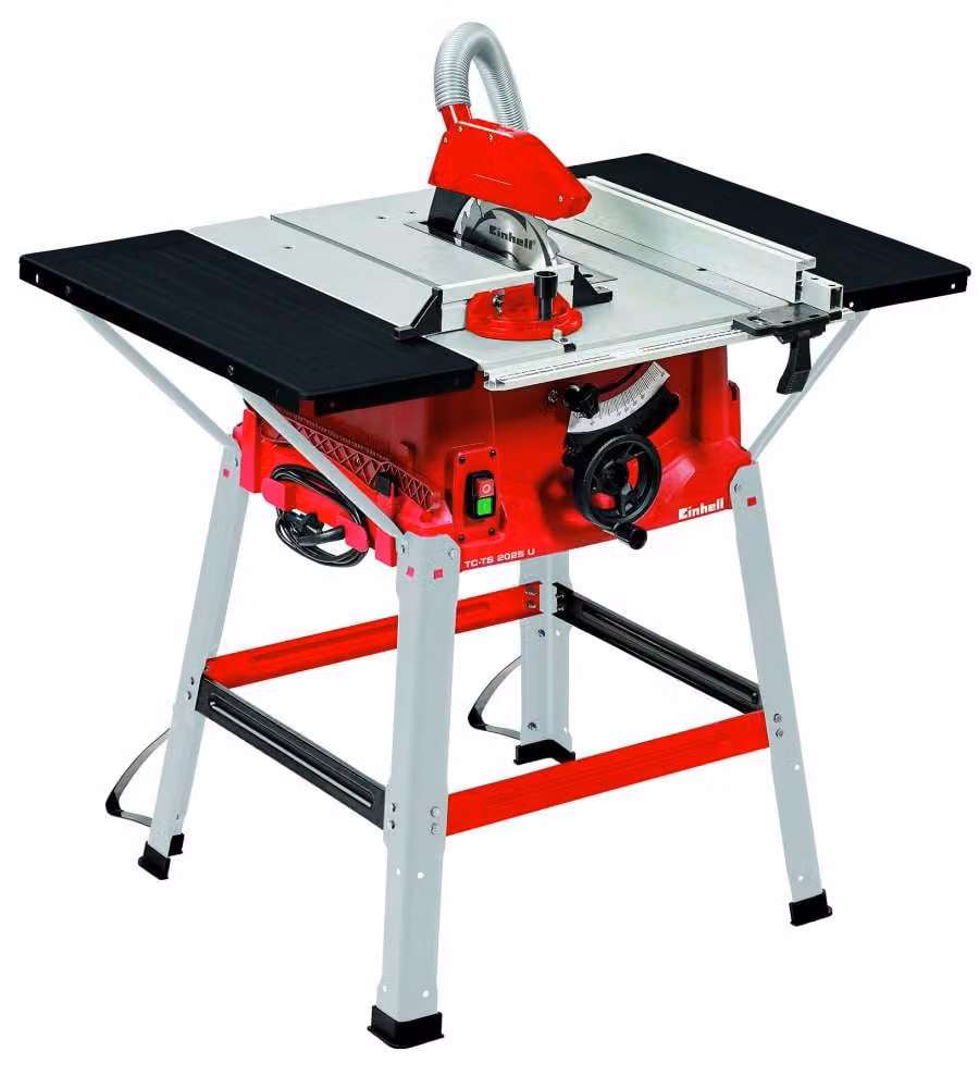 Sega circolare da banco Einhell TC-TS 205/U rossa con potenza 2000W in metallo