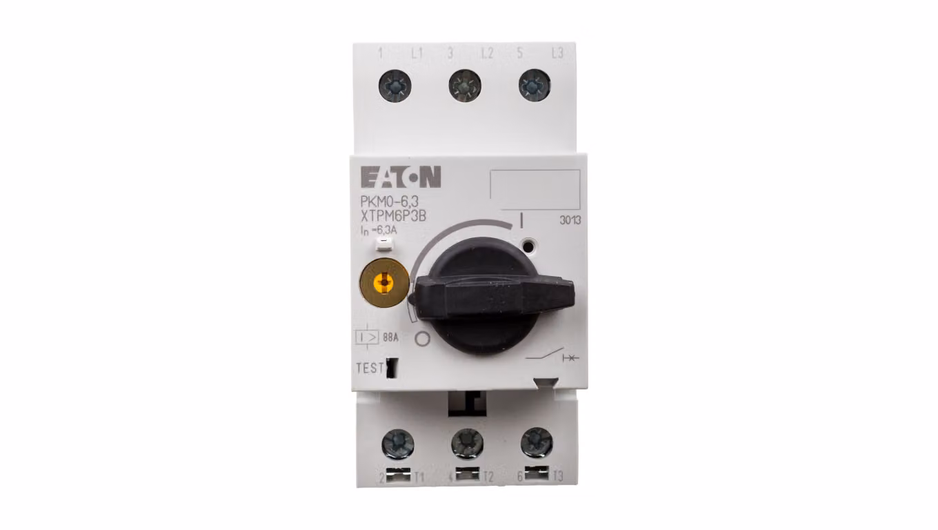 Interruttore motore 3P 2,2 kW 6,3 A PKM0-6,3 072728