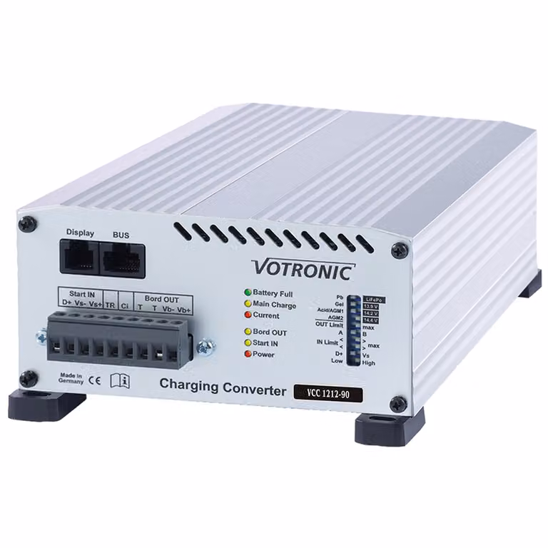 Convertitore di carica 12V/90A Caricabatteria e booster combinati 12V VCC 1212-90