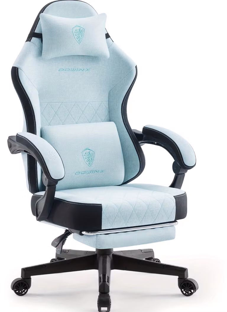 Sedia da gaming - Sedia da corsa - Sedia ergonomica per videogiochi - Struttura robusta - Verde menta