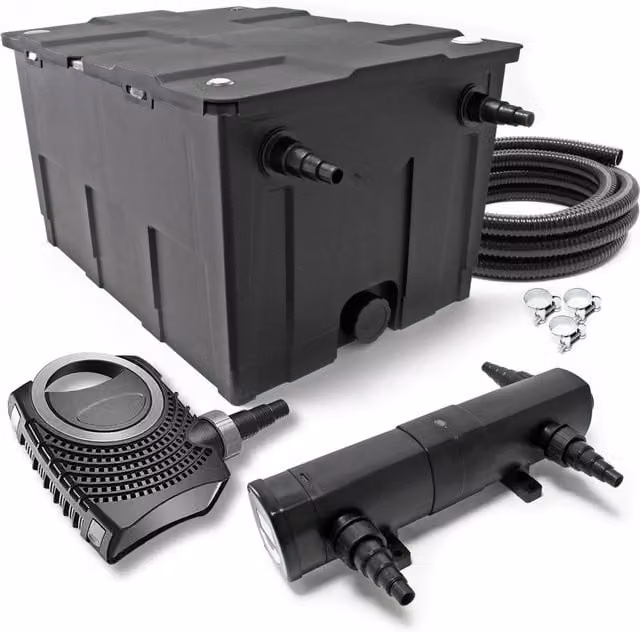 Kit di filtrazione da 24 watt con pompa da 12.000 litri all'ora e tubo da 10 m 16_0001883