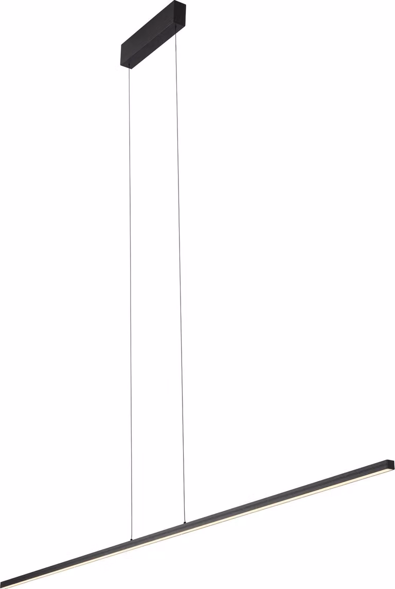Lampada a sospensione LED BAR bianco e nero 27W, luce bianca neutra 1700 lm, alluminio, dimensioni: 160x180x2 cm, IP20, Nowodvorski Lighting