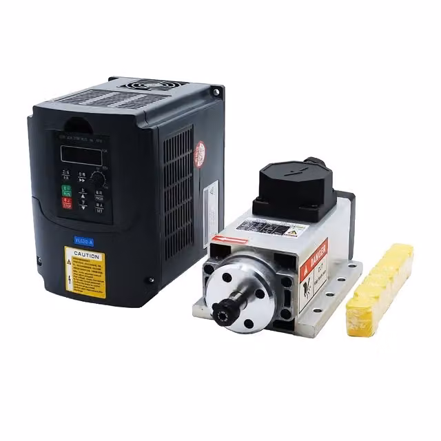 Mandrino CNC, alta velocità, raffreddato ad aria, 15KW 220V, scatola di giunzione YL VFD