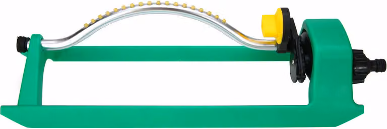 Giardino all'aperto erba 18 fori regolabile oscillante Sprinkler acqua ugello prato