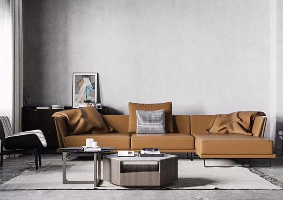 Ecksofa L-Form Leder Wohnlandschaft Relax Sofa Design Couch Lounge Sofas Eck