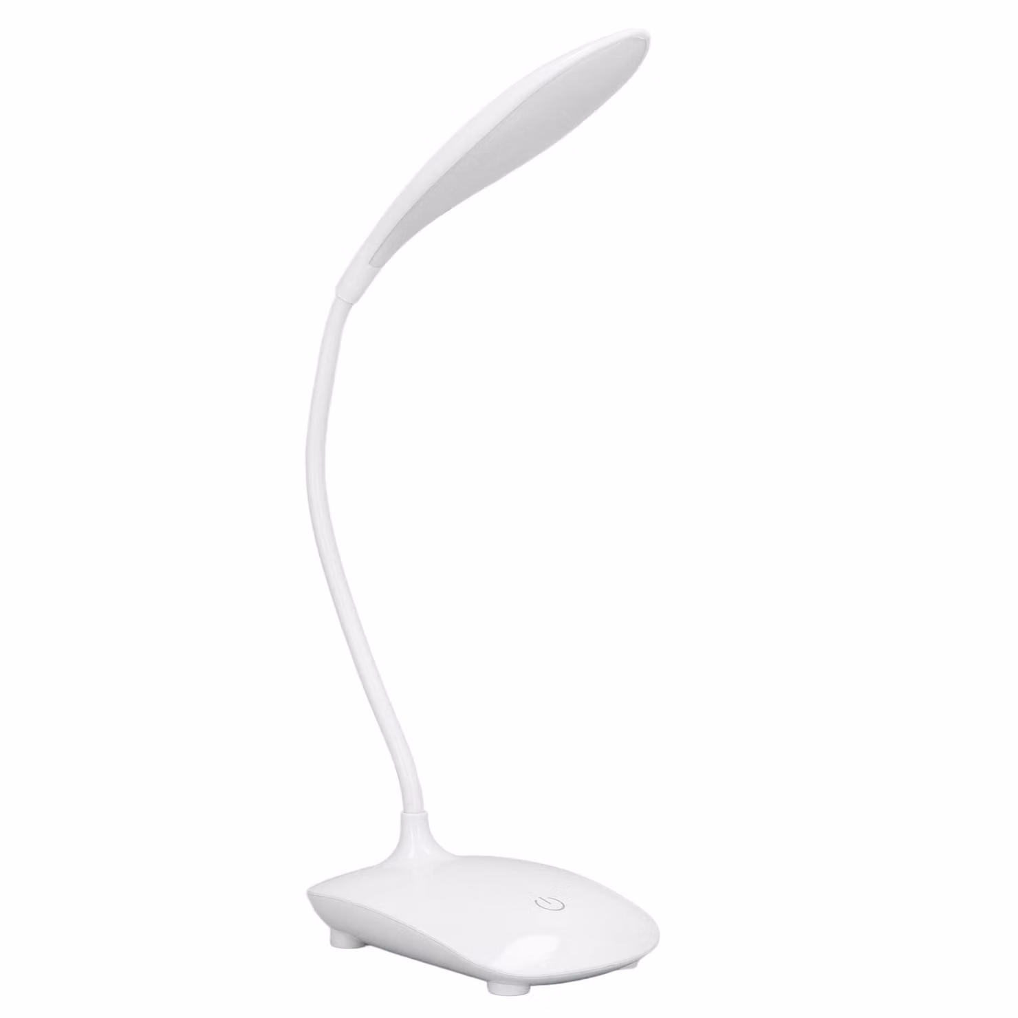 Lampada da scrivania a LED con comando touch – Alimentazione USB e a batteria, 3 livelli di luminosità, inclinazione regolabile, lampada da tavolo per bambini, studenti e camera da letto