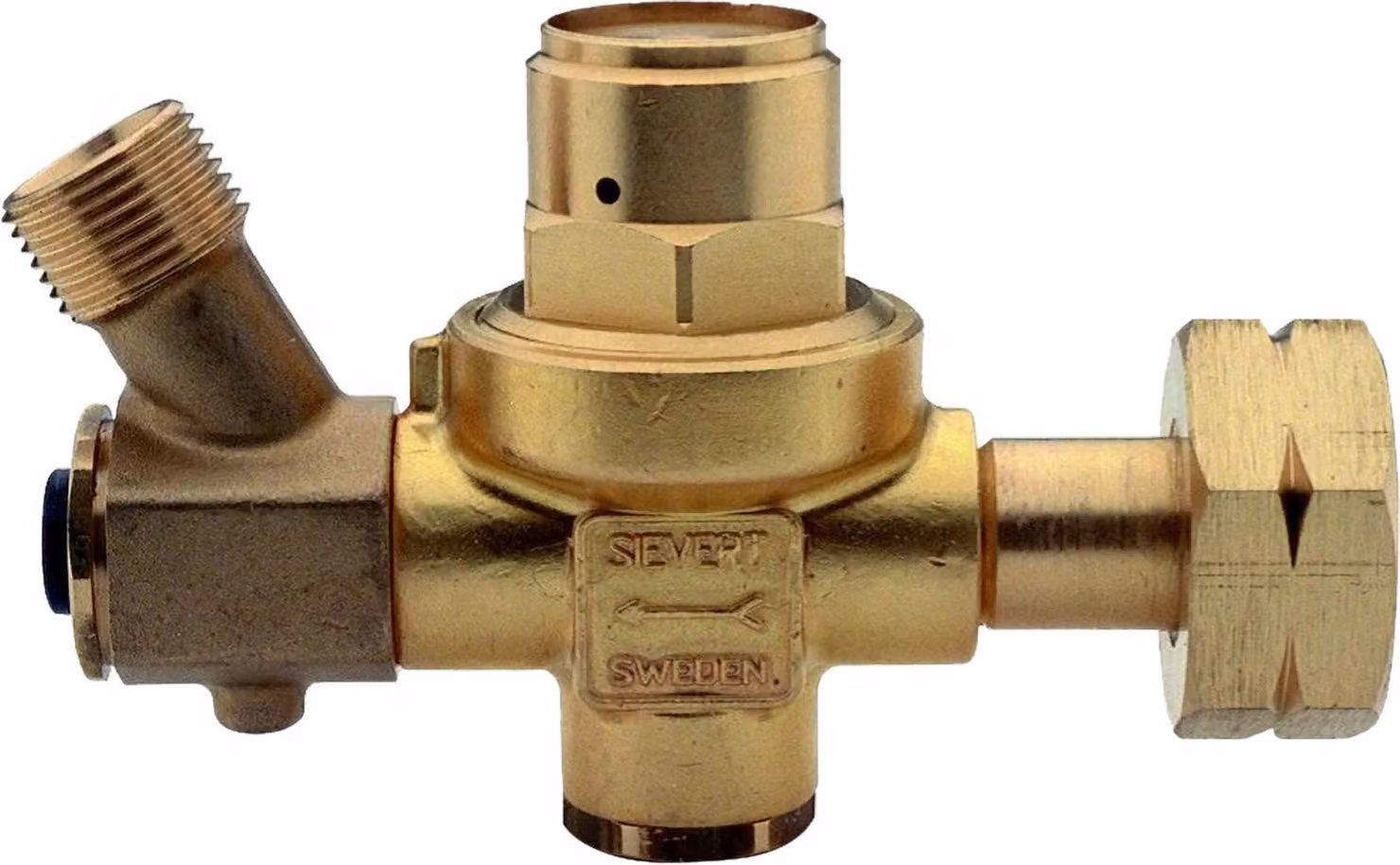 Regolatore di pressione SIEVERT 4 bar-12 kg/h, DIN combinato, SBS - 309345