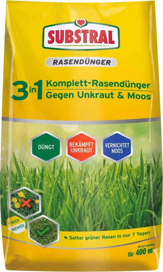 SUBSTRAL® 3in1 concime completo per prato 14 kg
