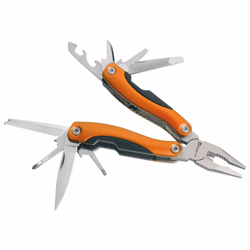 Schwarzwolf outdoor ARMADOR multitool, arancione con 15 utensili
