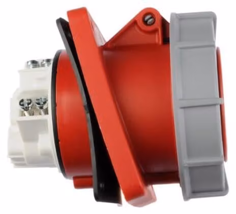 PCE CEE Presa di corrente da superficie angolata 63A 5p 6h IP67 TWIST 400V