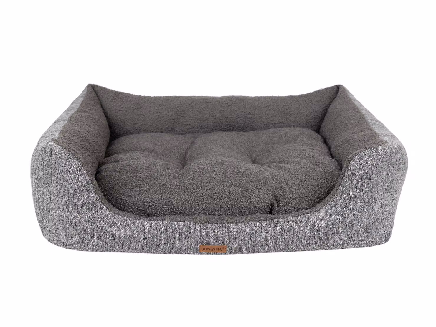 Cuccia per cani MALBO ECO SOFA grigio taglia S, M, L Taglia: L - 78x64x19 cm