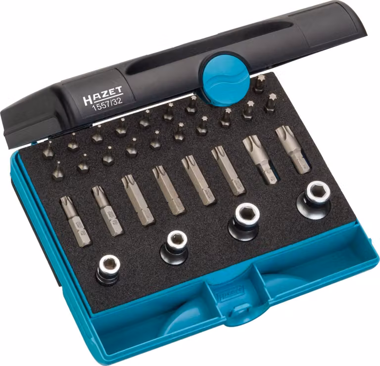 Set di utensili per avvitare Hazet TORX®, 1557/32
