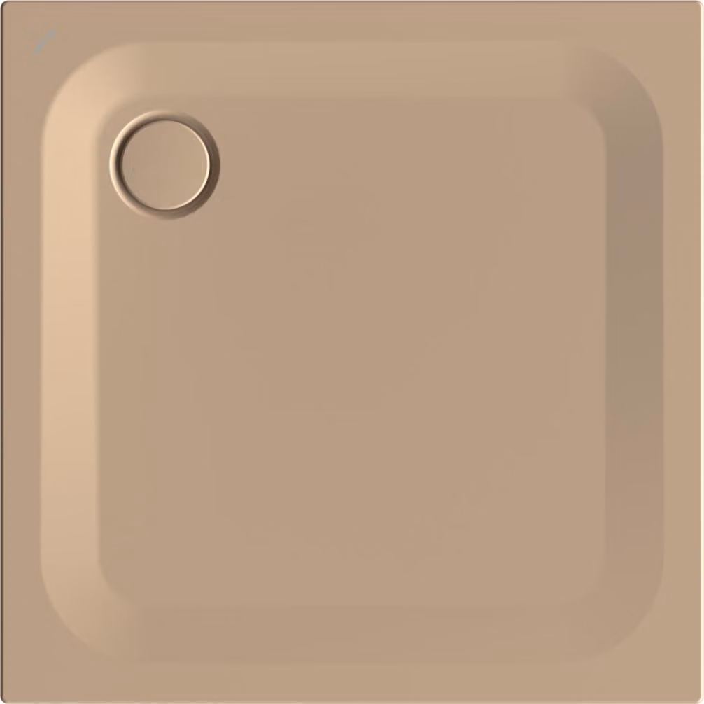 BetteUltra receveur de douche rectangulaire avec support de baignoire minimum, 900x900x25mm, 5930-425T1, 5930-425T1