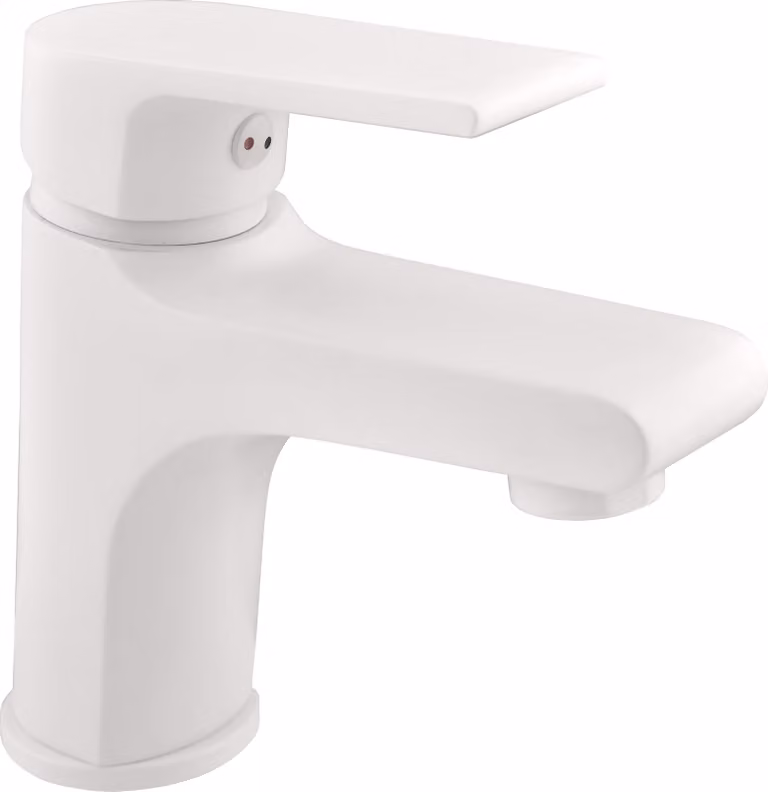 COLORADO - Miscelatore per lavabo senza scarico, bianco - opaco CO126.0BMAT, RAV Slezák