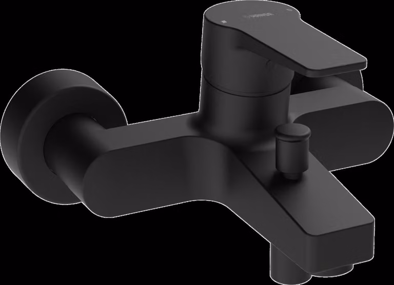HANSA HANSATWIST Mitigeur de bain et douche, avec dispositif de sécurité, saillie : 162 mm, 0974218333, 0974218333