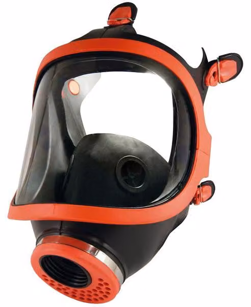 Maschera di sicurezza pieno facciale con doppia valvola di inalazione Climax 731/C