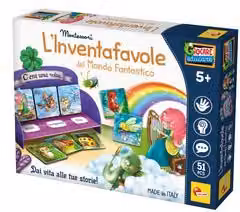 Gioco prescolare Montessori L'Inventafavole Lisciani multicolore per bambini dai 5 anni in su