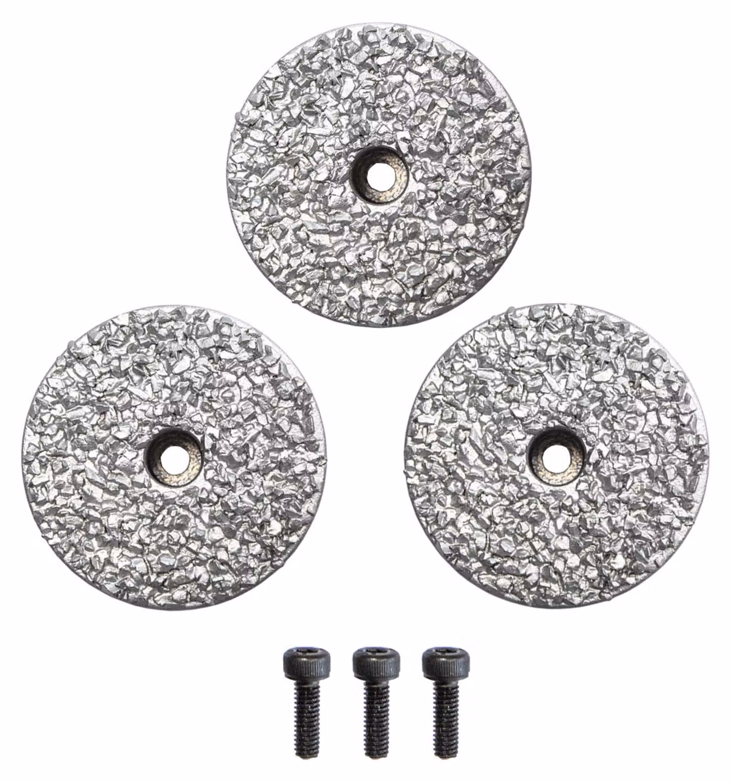 EIBENSTOCK Hartmetall-Schleifteller Ø44mm 3er-Set Korn 16 für EES 1400-3