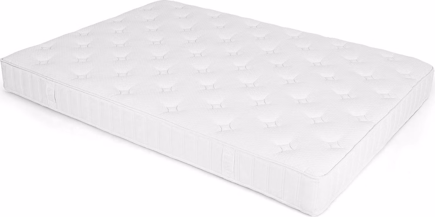 Materasso COSTWAY 140 x 200 cm, materasso a molle, materasso a molle insacchettate, altezza 20 cm, H3 medium firm, schiuma ergonomica comfort, in scatola