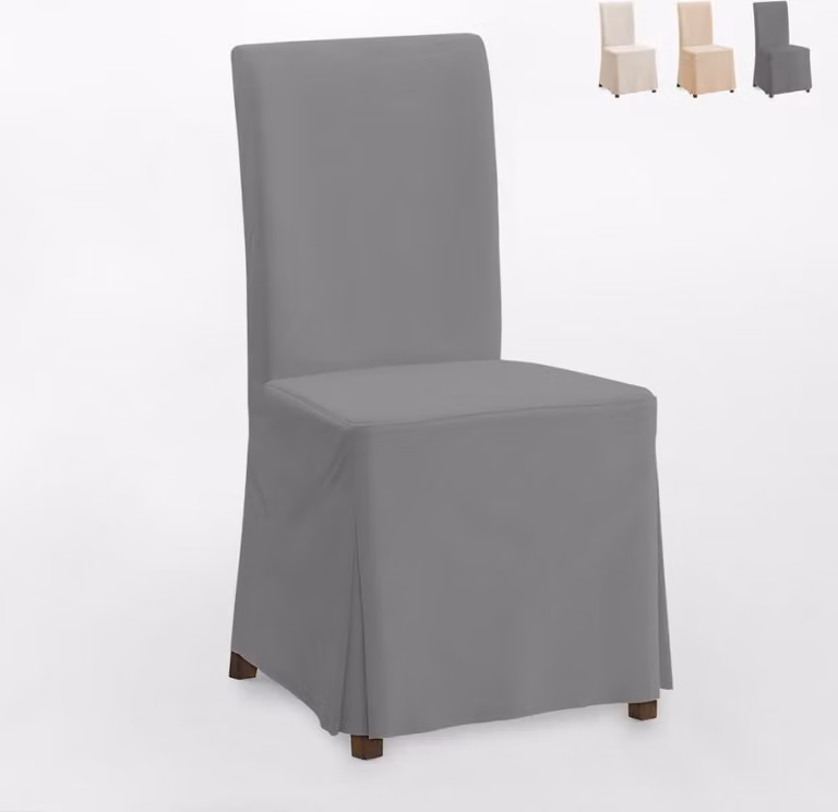 Rivestimento per sedia Comfort Chair lunga lavabile - Grigio