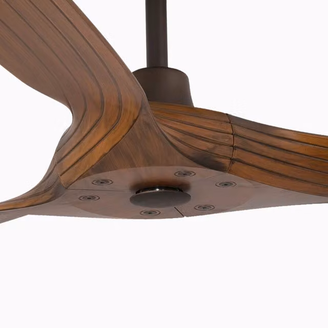 MOREA, Ventilatore senza Luce, Faro Barcelona Colore: Marrone