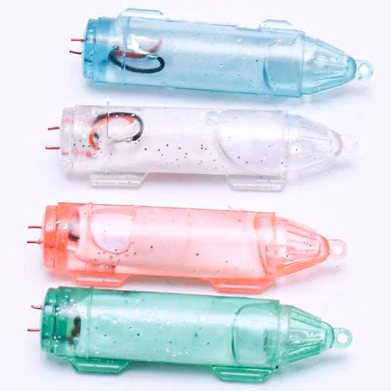 4 luci subacquee a LED, luci universali impermeabili per la pesca in acque dolci e salate, piccole luci subacquee