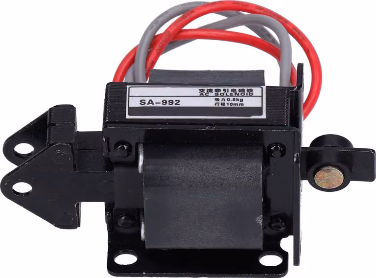 BERM Solenoide di azionamento elettromagnetico a spinta-trazione, forza di attrazione 0,5 kg, corsa 10 mm, SA‑992, 220 V CA