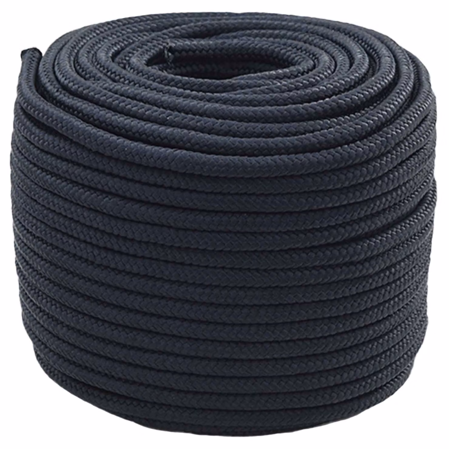 vidaXL Corda da Barca in Poliestere Blu, Diametro: 8 mm, Lunghezza: 100 m