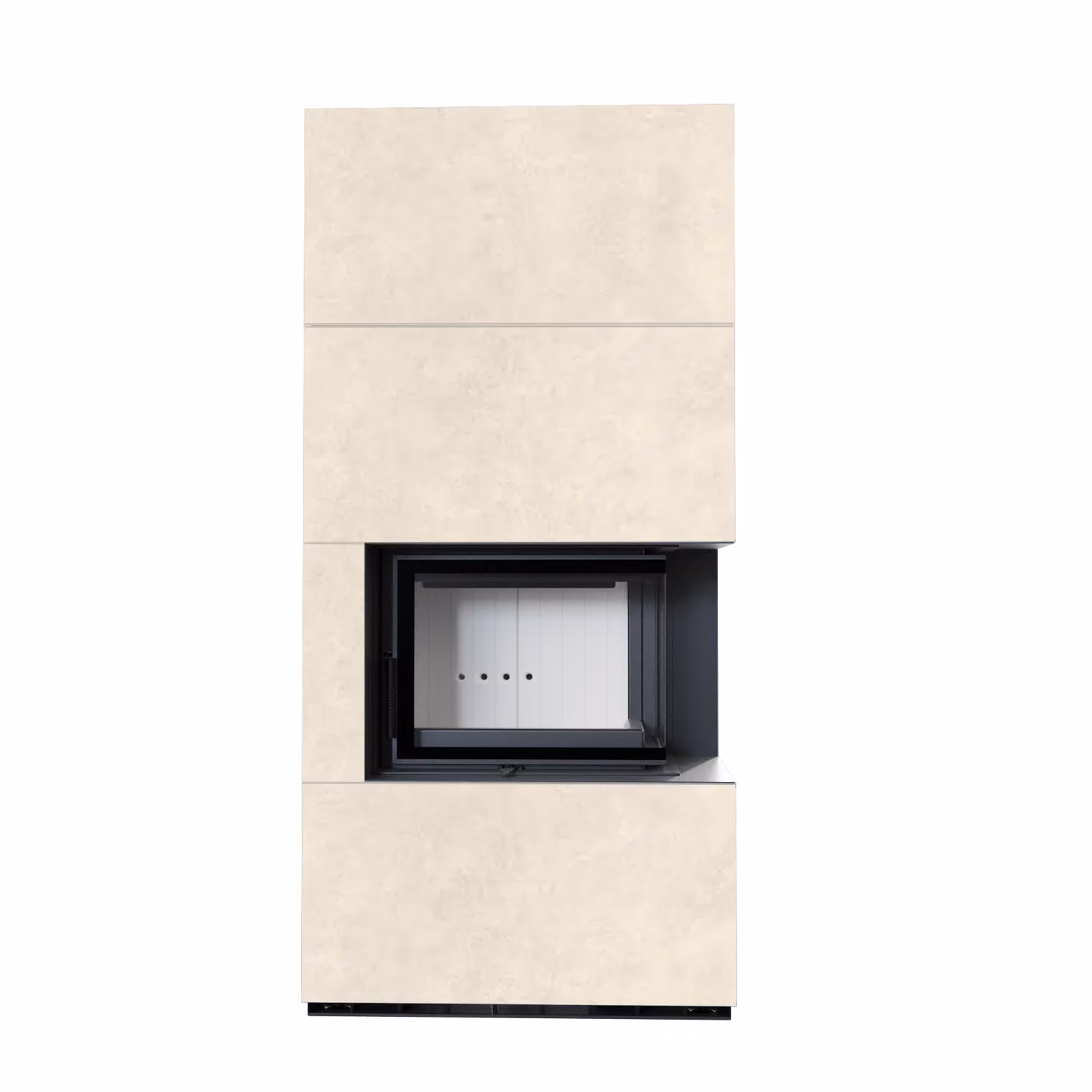 Kit camino KRATKI FLOKI BOX destro 8 kW Ø 160 sinterizzato al quarzo FOKOS TALCO