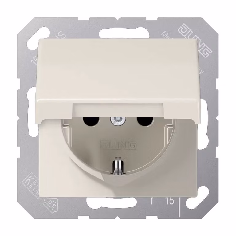Jung AS1520NKL Presa SCHUKO® 16 A 250 V ~ bianca