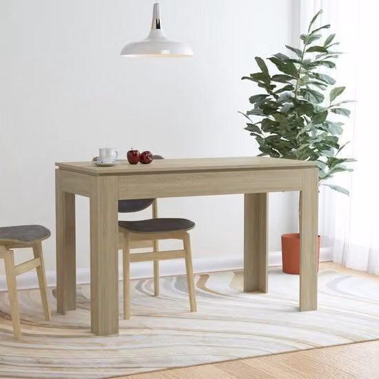 Tavolo da pranzo Sonoma in rovere 120 x 60 x 76 cm truciolato