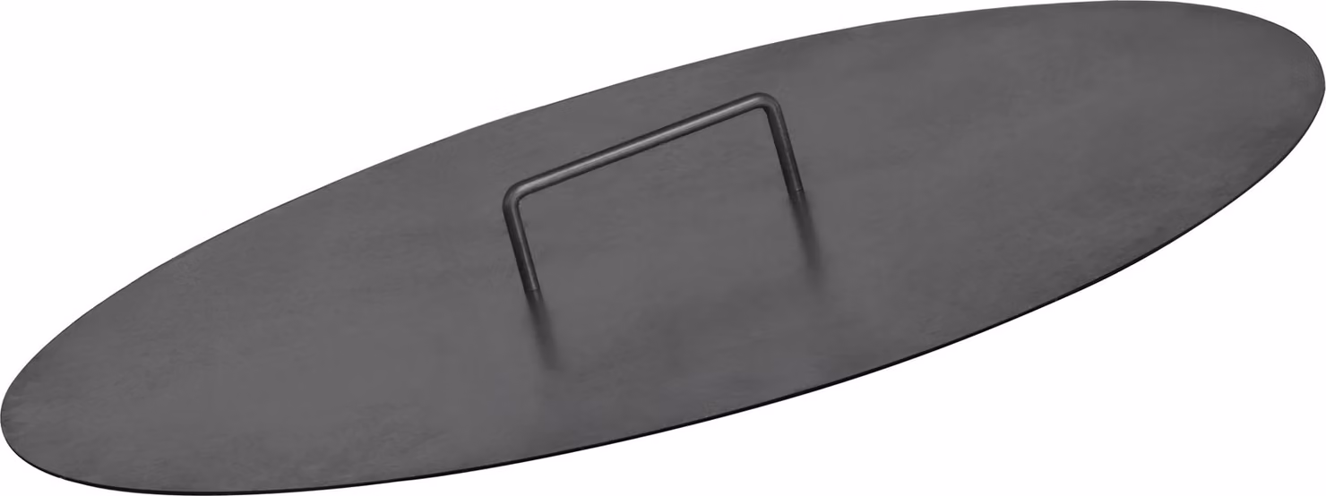 Coperchio per ciotola da fuoco BBQ-Toro per ciotole da fuoco Ø 70 cm, nero, coperchio per ciotola da fuoco