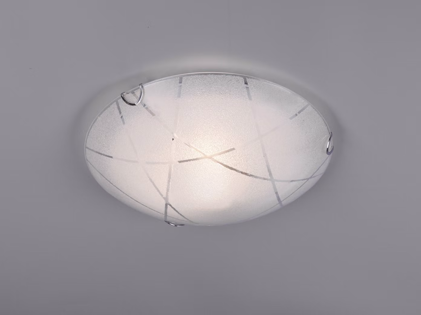 Plafond soffitto moderno SANDRINA bianco Trio 601200200