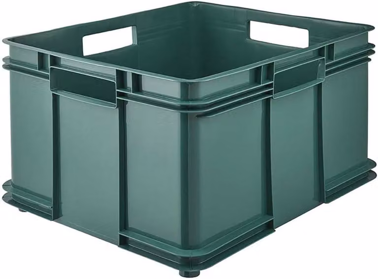 Pannello portaugenti con maniglie - Contenitore Euro XXL - 54 litri - Verde ecologico