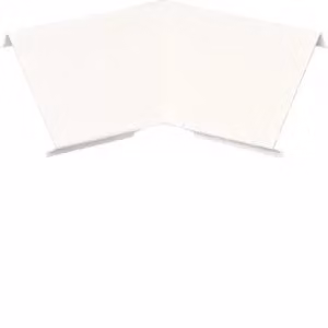 Hager AE/IE - Parte superiore del canale angolare 115x110, profondità 80 mm, BRS115110A9016