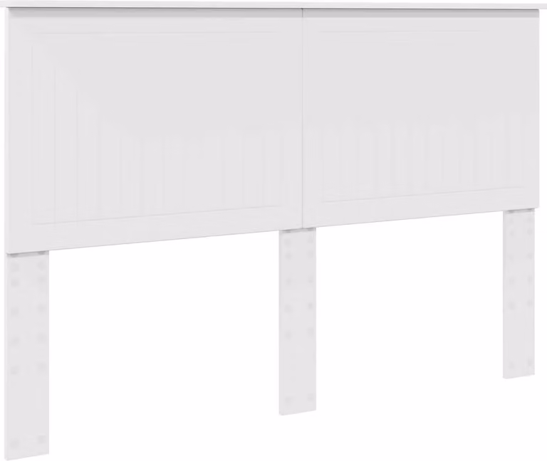 Testiera con testiera Bianco 150 cm Legno multistrato