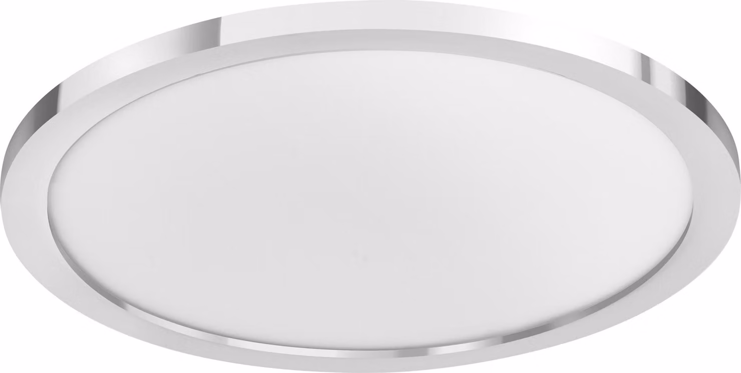 OSRAM SMART+ Matter Orbis Disc Luce da bagno LED IP44 300mm, 18W, 1400lm, TW 3000-6500K, WiFi, argento