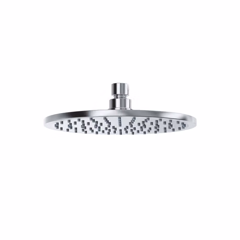 KLUDI A-QA Douche de tête à disque, douche de tête métallique, Ø 200 mm, chrome, 6432005-00, 6432005-00